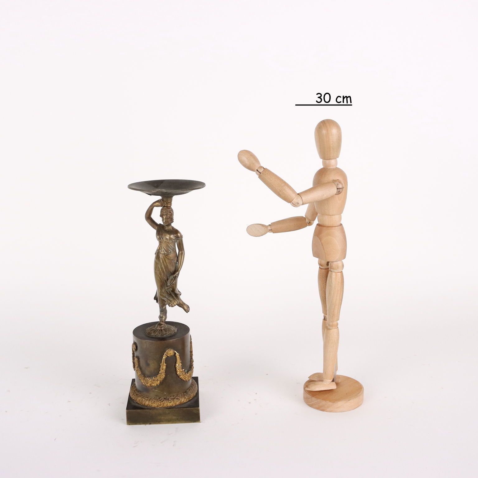 Candle Holder Bronze France XIX Century photo furniture