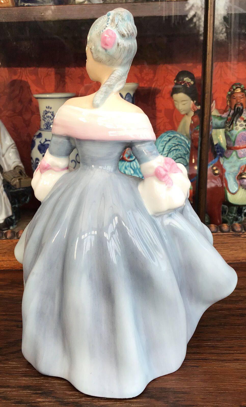 Vintage Royal Doulton Hn 2425 Southern Belle Blue/Grey Dress photo Home Decor