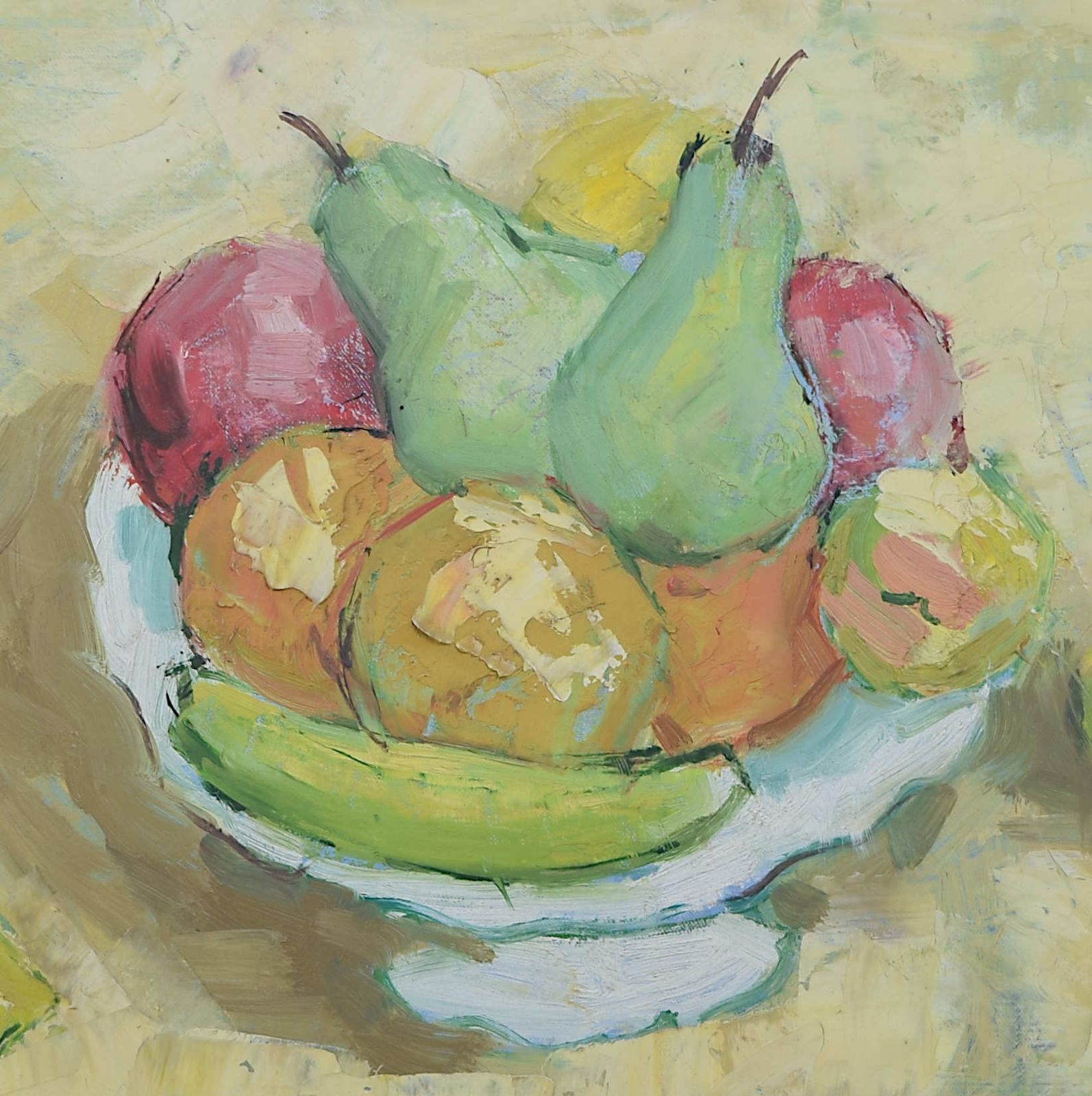 Peter Collins Arca (1923 2001) Still Life Of A Fruit Bowl (C. 1960s) photo for sale
