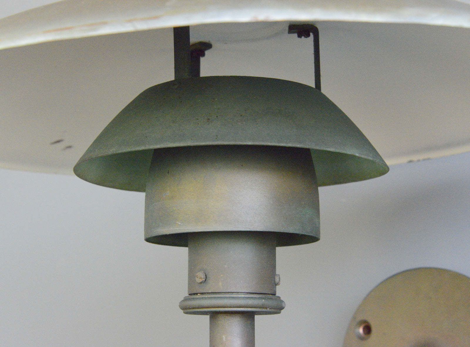 Verdigris Copper Louis Poulson Wall Lights Circa 1950s photo 1495.0
