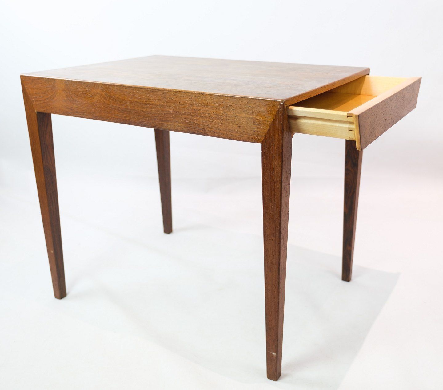 Side Table In Rosewood By Haslev Furniture Factory From 1960s photo buy