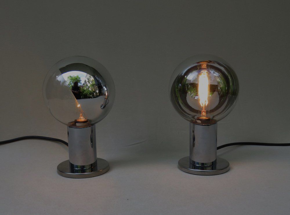 Small Space Age Table Lamps By Motoko Ishii For Staff, 1960s, Set Of 2 photo buy