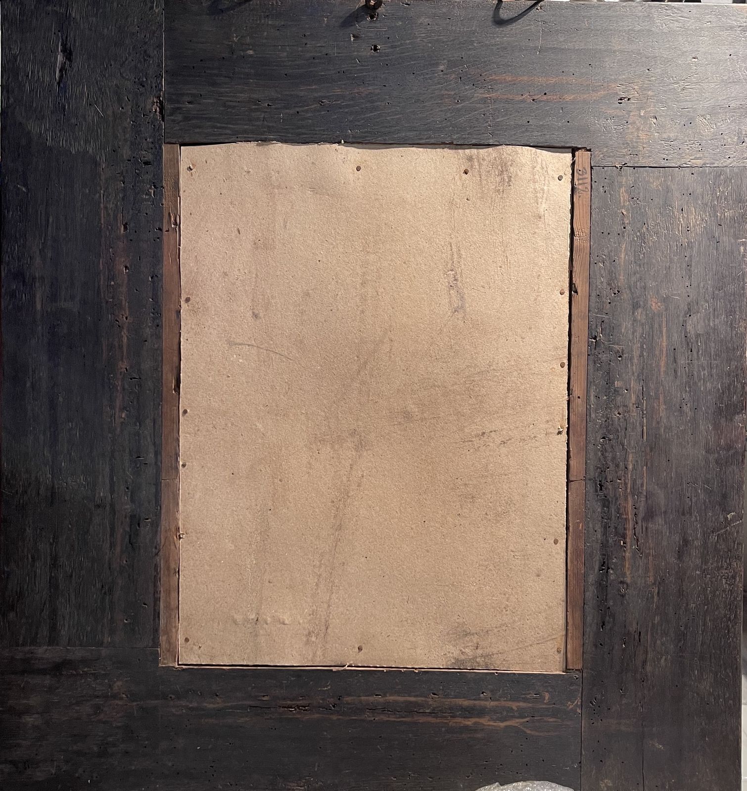 Exceptional Dutch Mirror In Veneered And Ebonized Wood. 17th Century photo buy