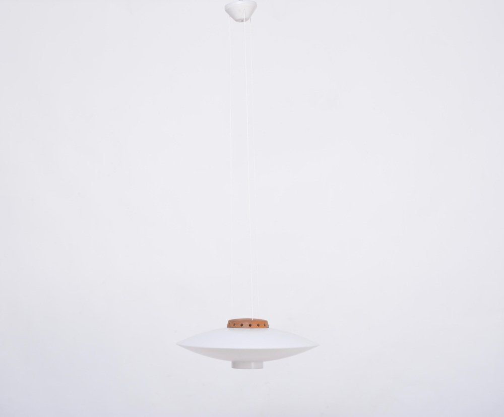 Mid Century Modern Ufo Pendant Lamp By Uno And östen Kristiansson For Luxus, 1960s photo vintage