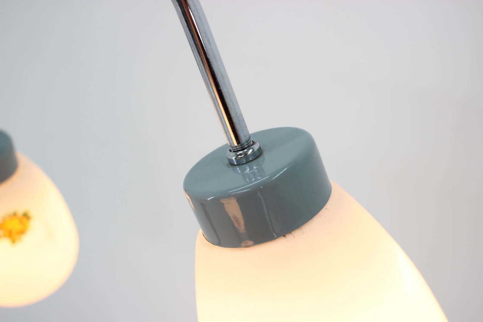 photo buy 1960s Floor Lamp With Glass Shades ,Czechoslovakia
