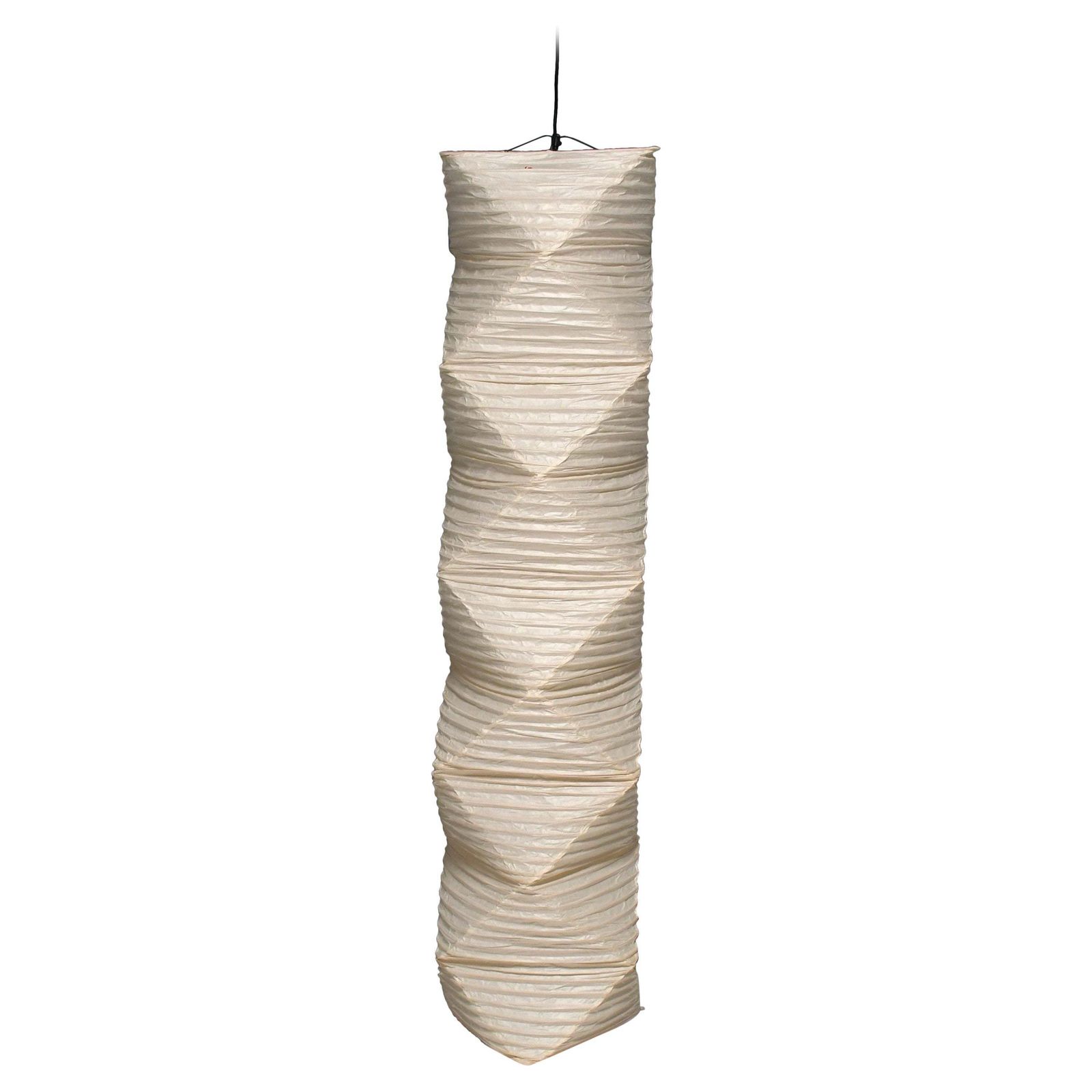 Large Early Model K Akari Pendant By Isamu Noguchi For Ozeki, 1950s