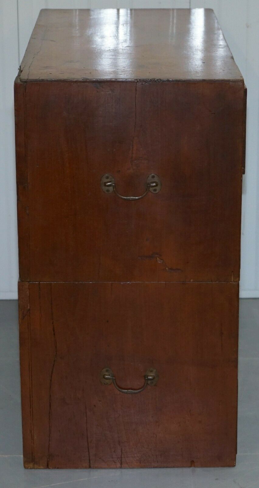 Scottish 93rd Sutherland Highlanders Regiment Of Foot Military Campaign Chest photo vinterior