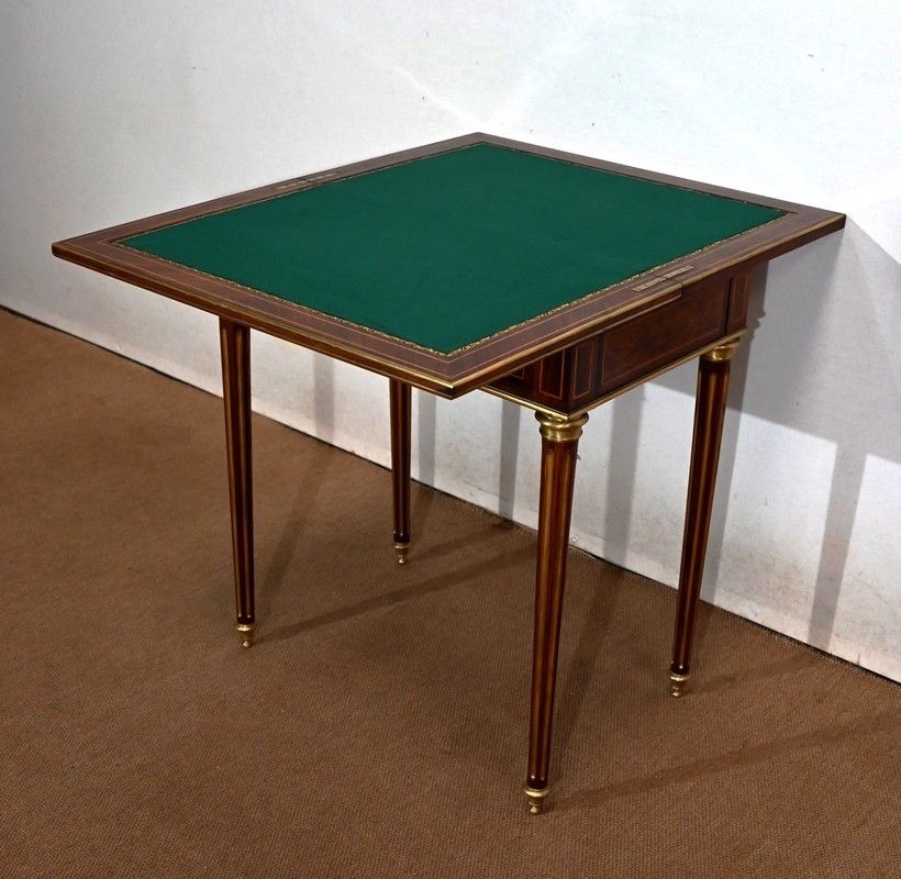 photo for sale Multifunction Middle Table Louis XVI Style Late 19th Century