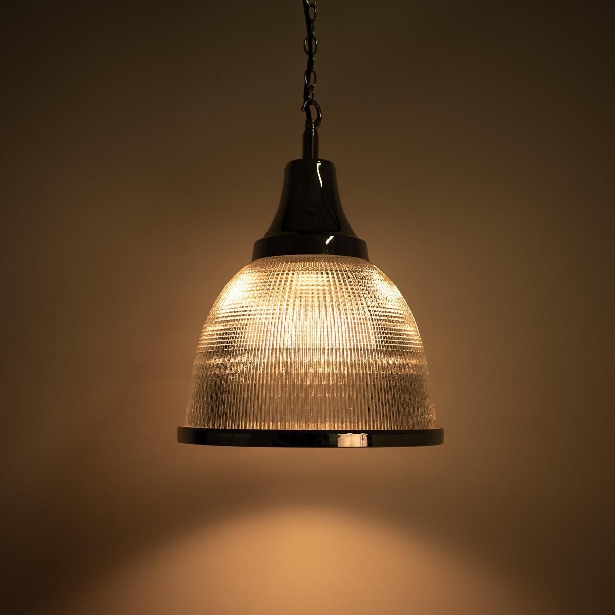 Extra Large Holophane Reclaimed Church Pendant Lights photo for sale