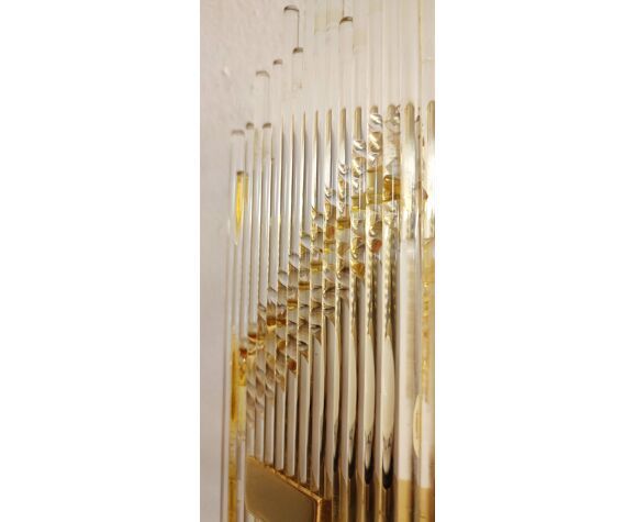 Wall Lamp In Methacrylate And Metal Italy 1980s photo 453.0