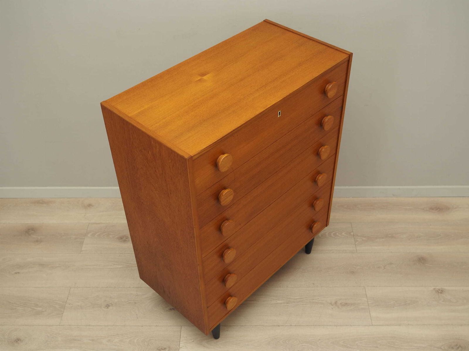 Teak Chest Of Drawers, Danish Design, 1960s, Production Denmark photo vinterior