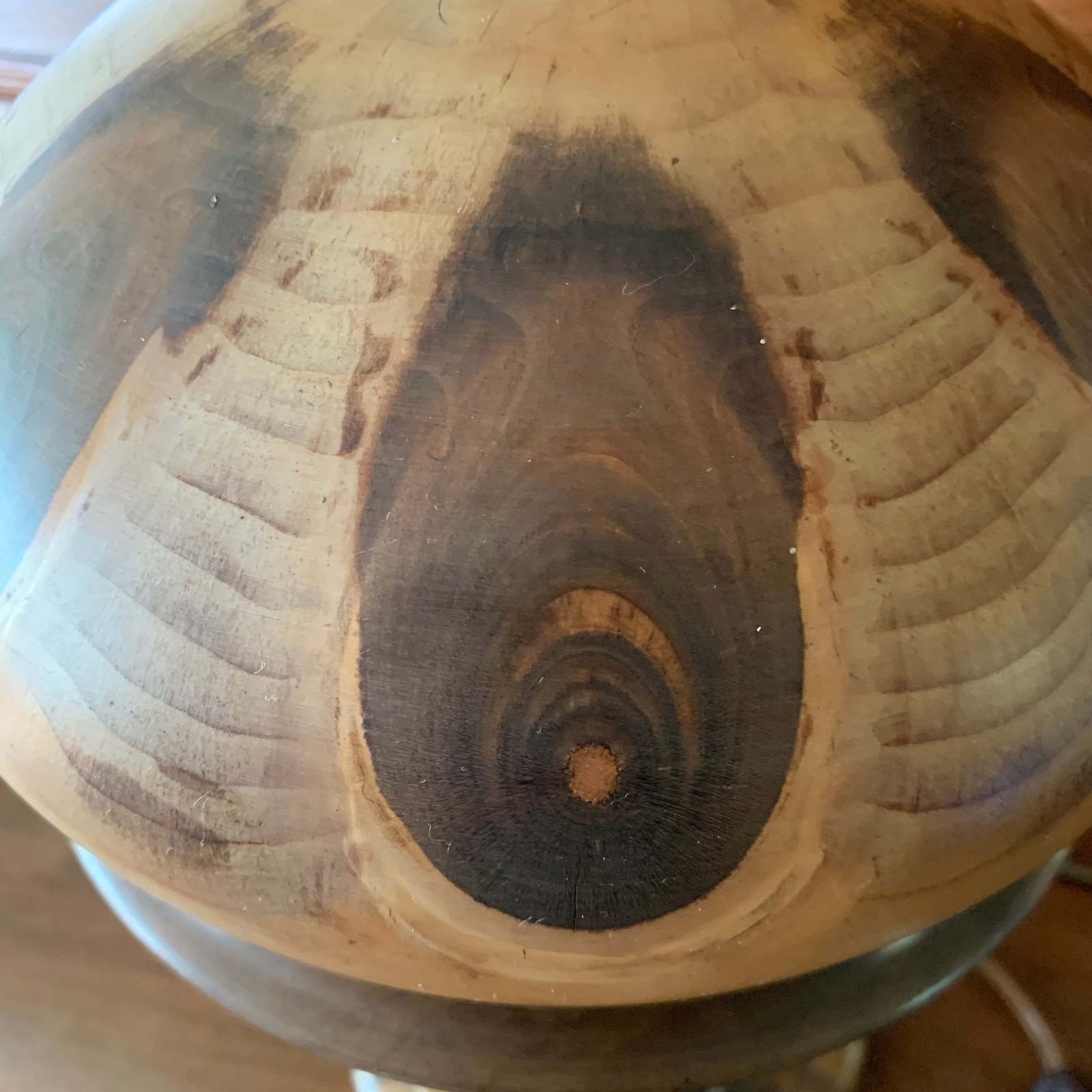 Wooden Mushroom Lamp photo buy
