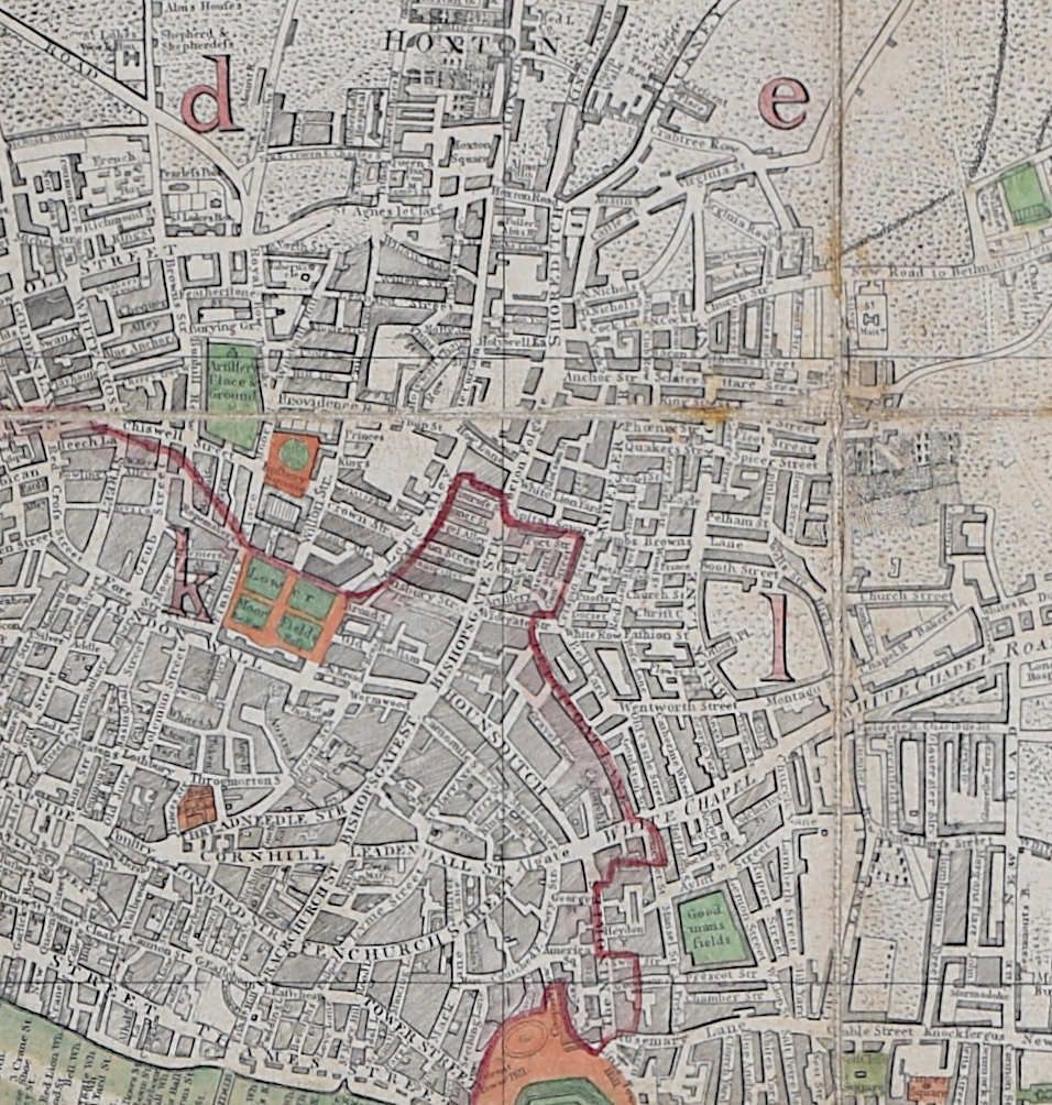 Darton And Harvey Publisher Map Of London Southwark And Parts Adjacent 1800 photo 1450.0