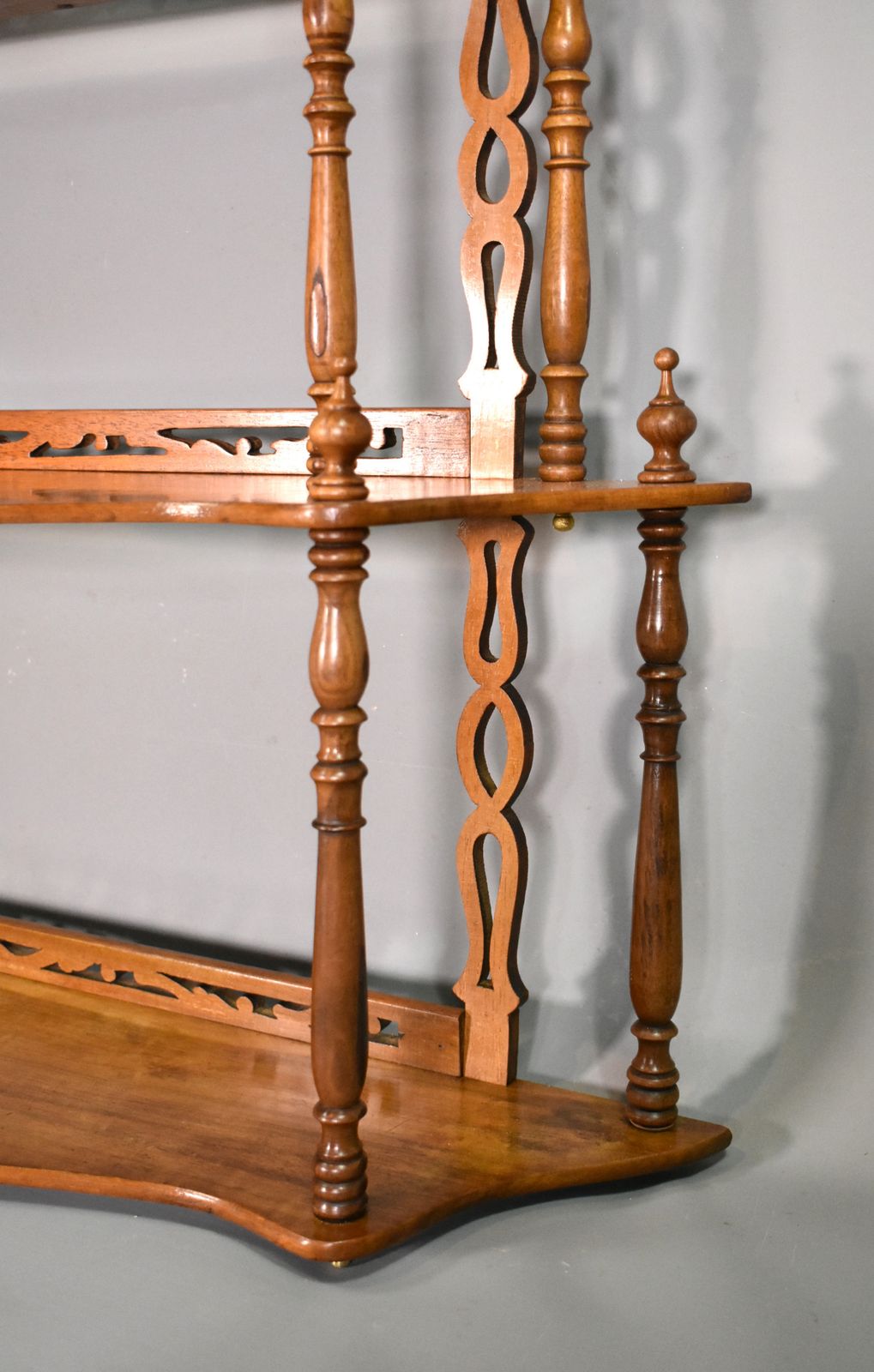 photo for sale Antique French Walnut Shelving Unit 19th Century
