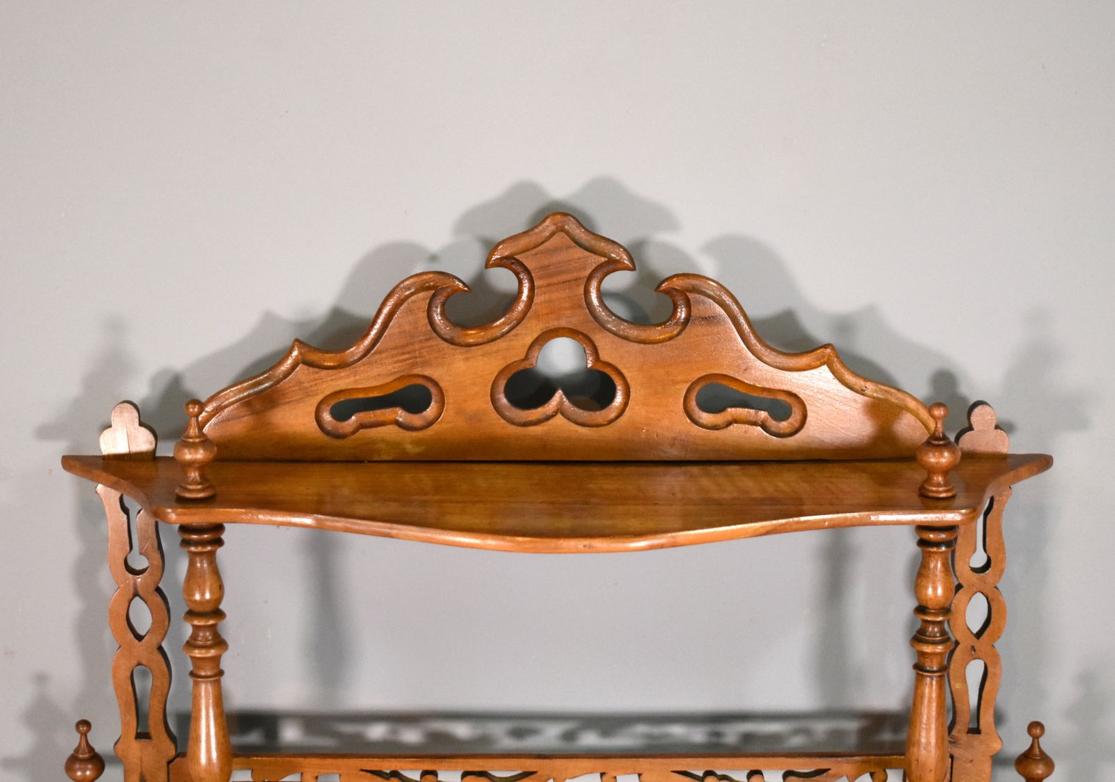 Antique French Walnut Shelving Unit 19th Century photo furniture