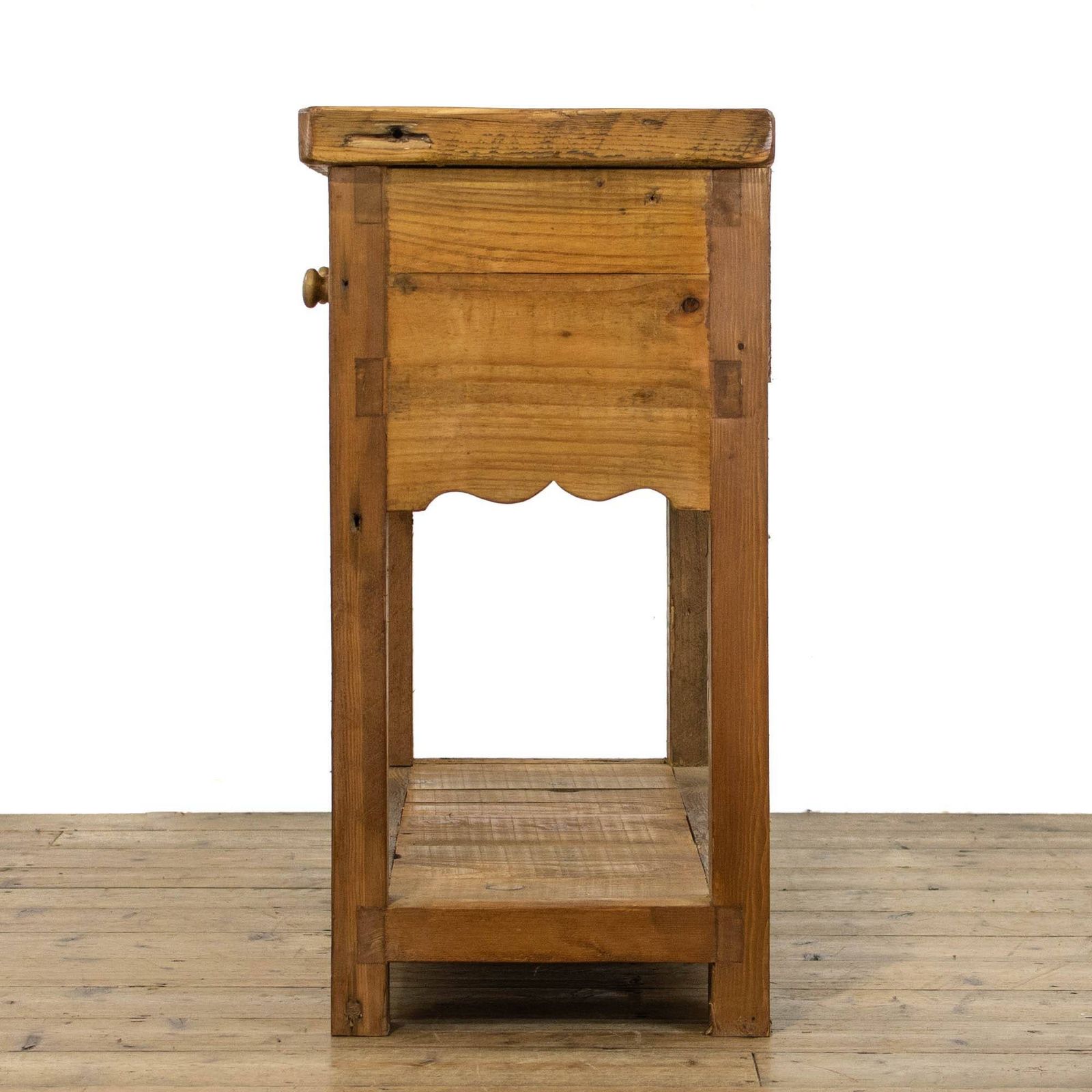 photo furniture Rustic Wooden Two Drawer Sideboard