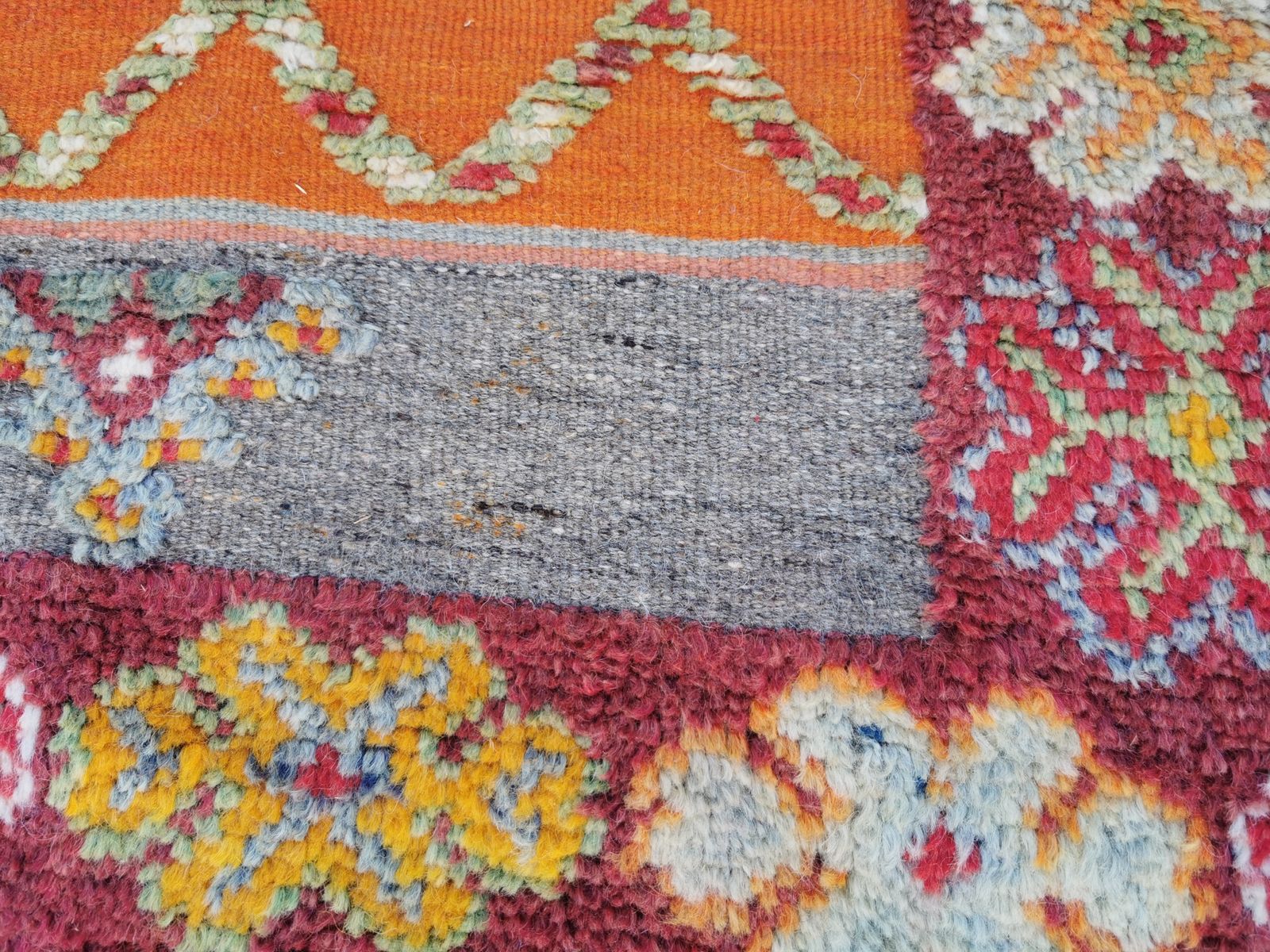 Textiles No Custom Fee. 255x150cm. Traditional Handmade Moroccan Berber Rug Made Of Camel Hair Genuine Berber Carpet photo