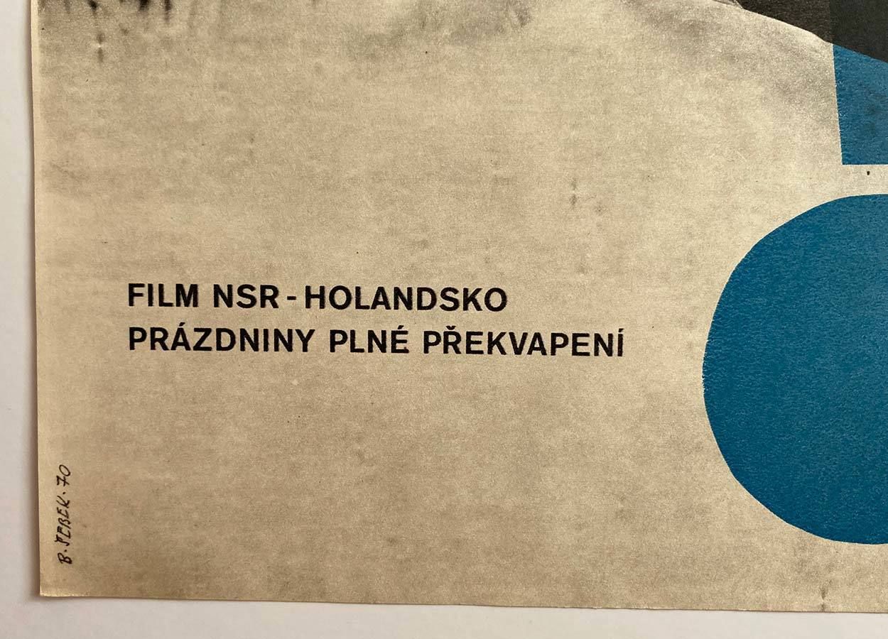 Movie Poster, The Boy Is Missing In The House, Břetislav šebek, 1970 photo vinterior