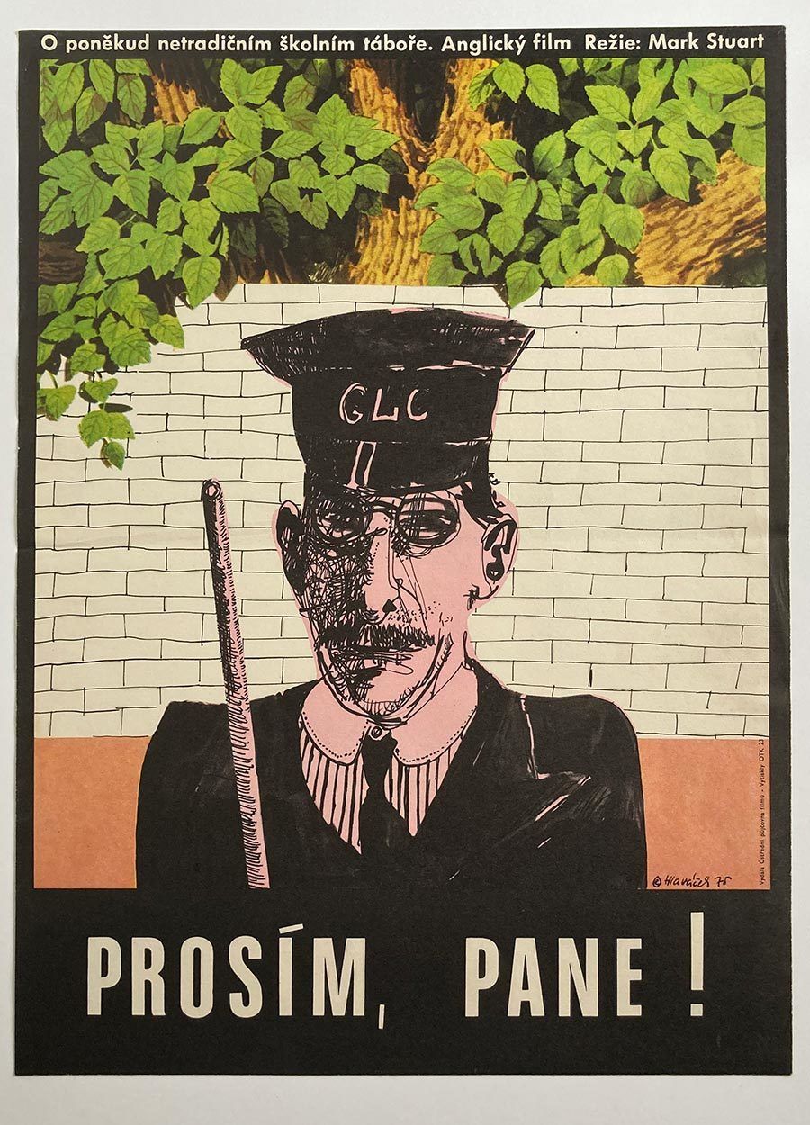 Movie Poster, Please Sir!, Miroslav Hlaváček, 1975