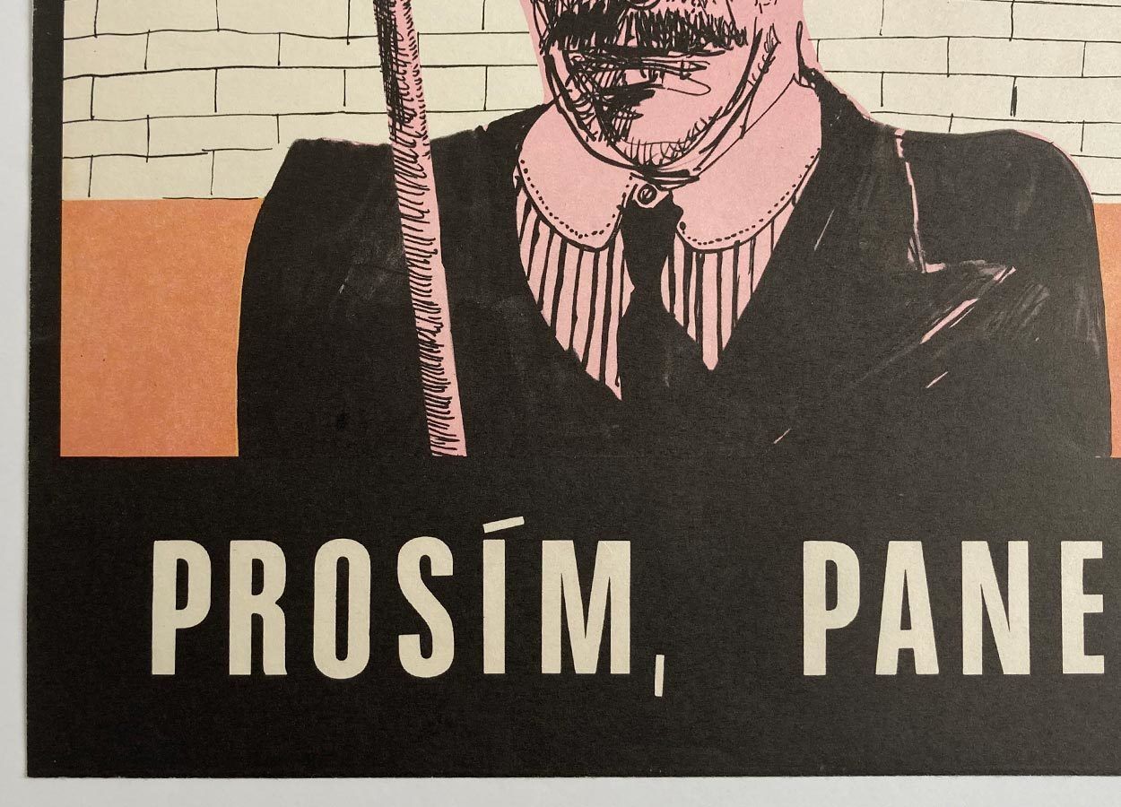 Movie Poster, Please Sir!, Miroslav Hlaváček, 1975 photo 54.0