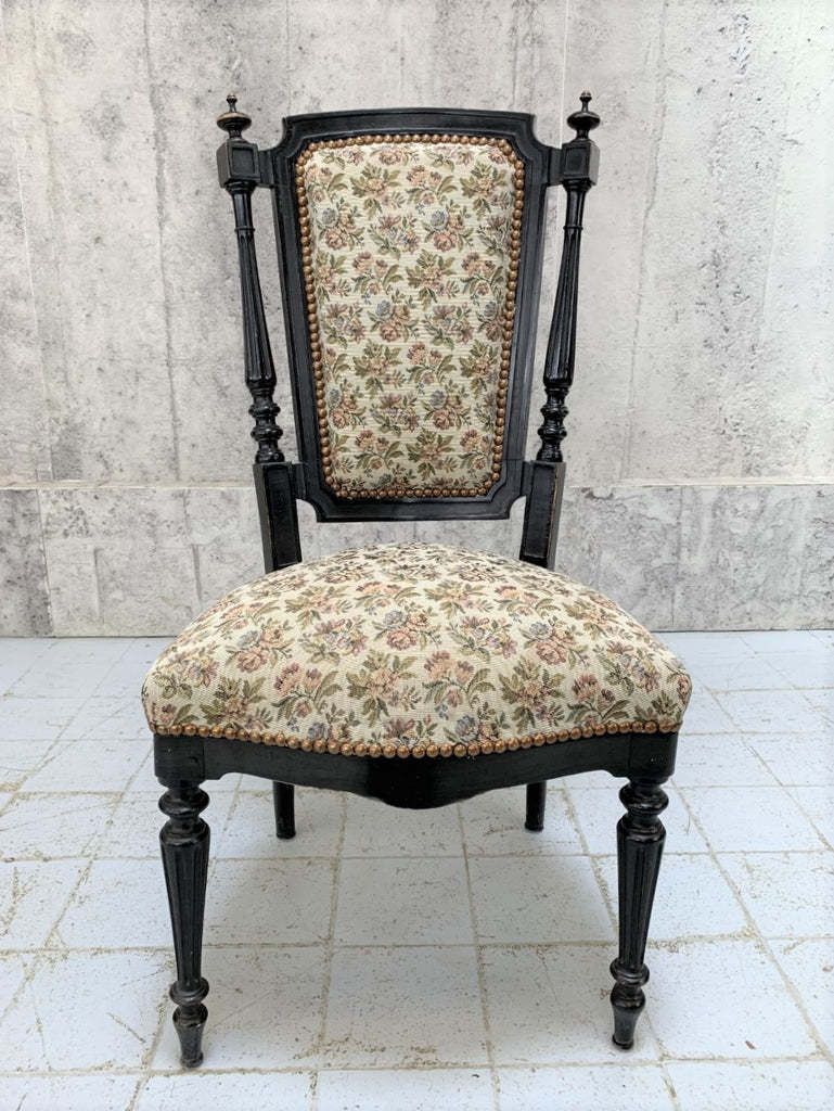 Decorative Individual Napoleon III Ebonised Bedroom Chair photo furniture