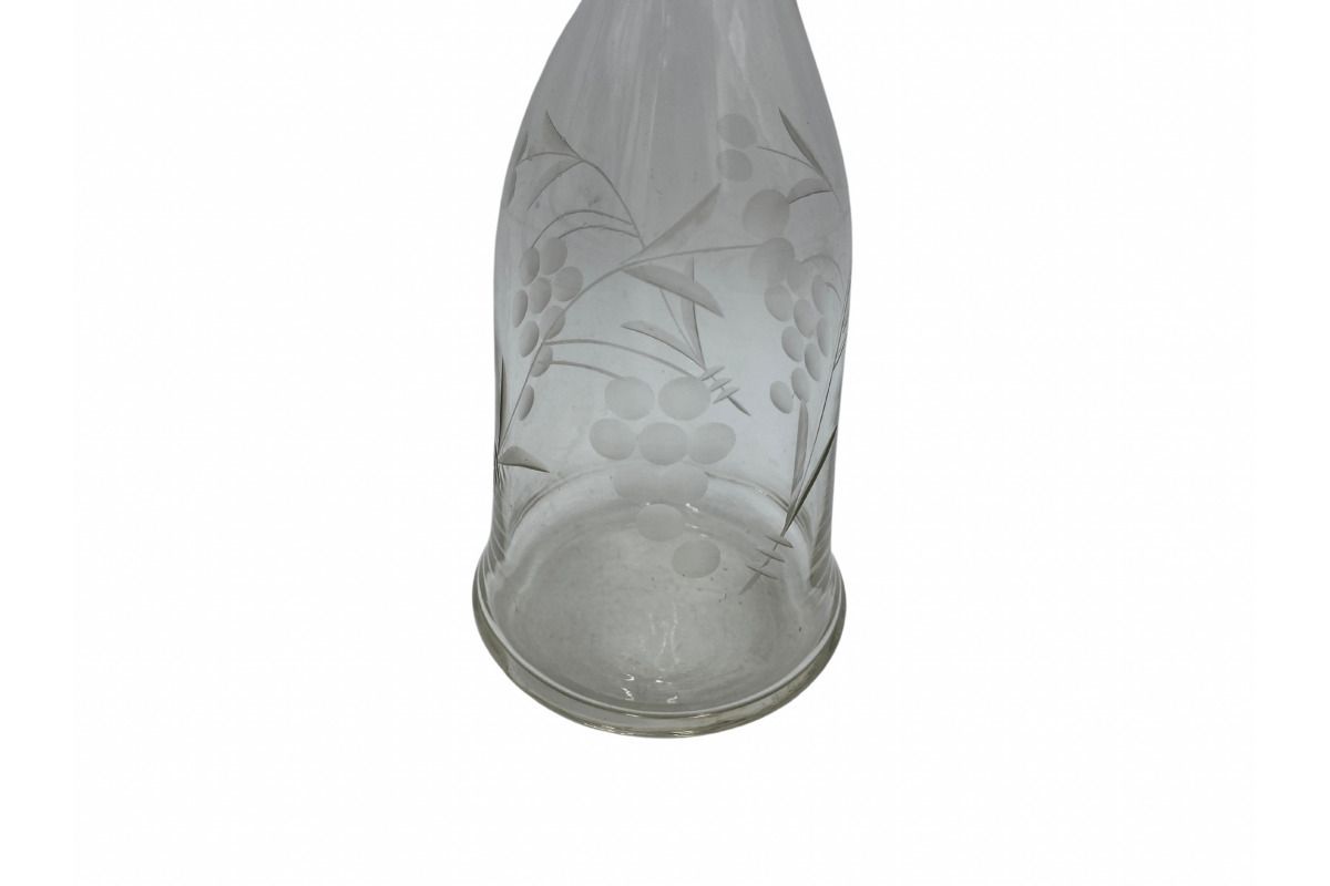 A Glass Decanter With Glasses, 1970s. photo for sale