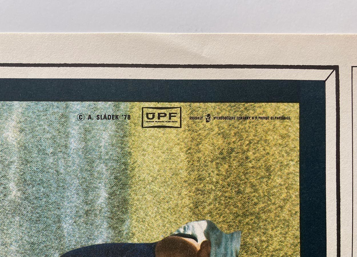 Movie Poster, The Lacemaker, Antonín Sládek, 1978 photo furniture