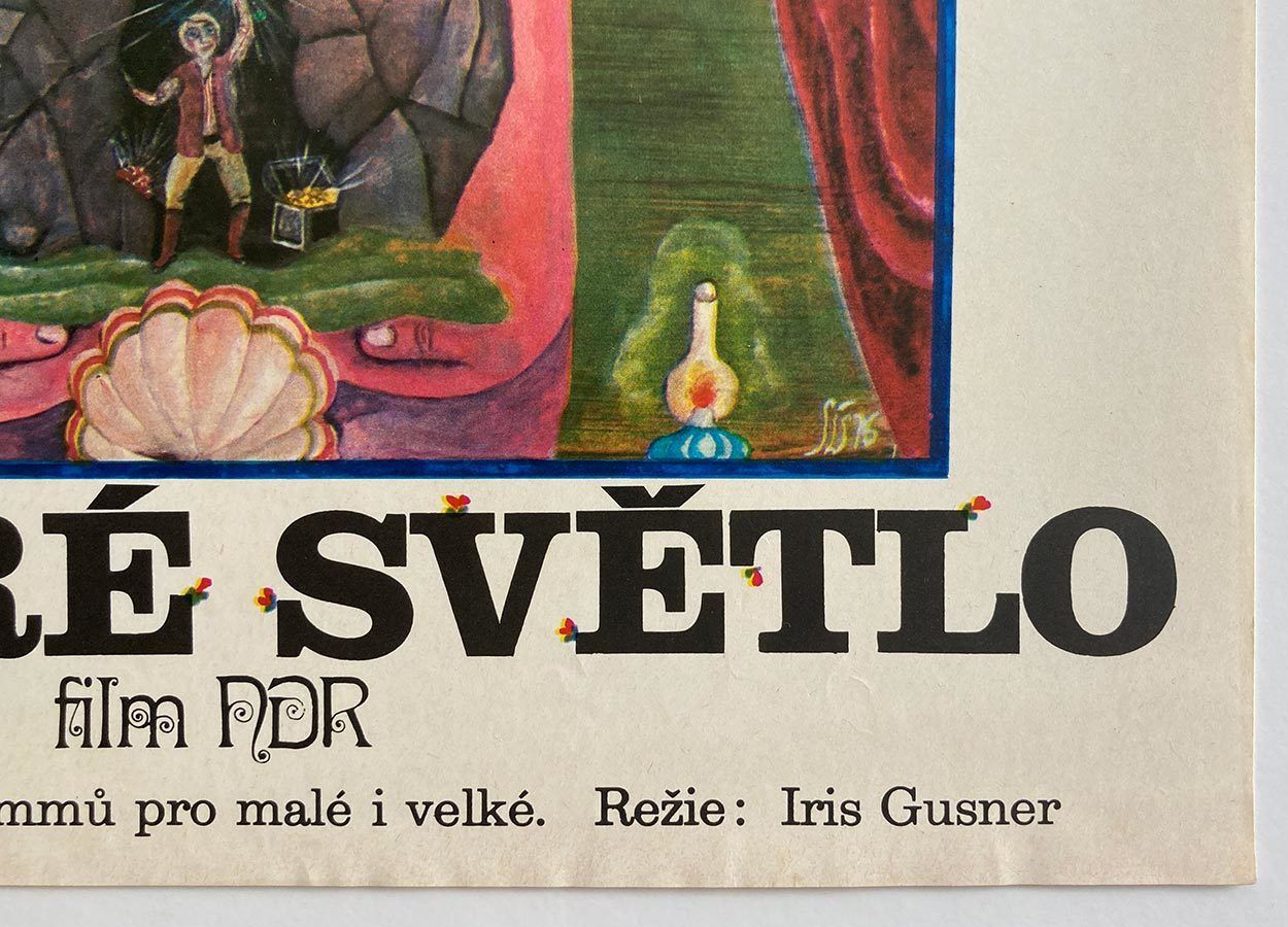 Movie Poster, The Blue Light, Petr Sís, 1976 photo furniture