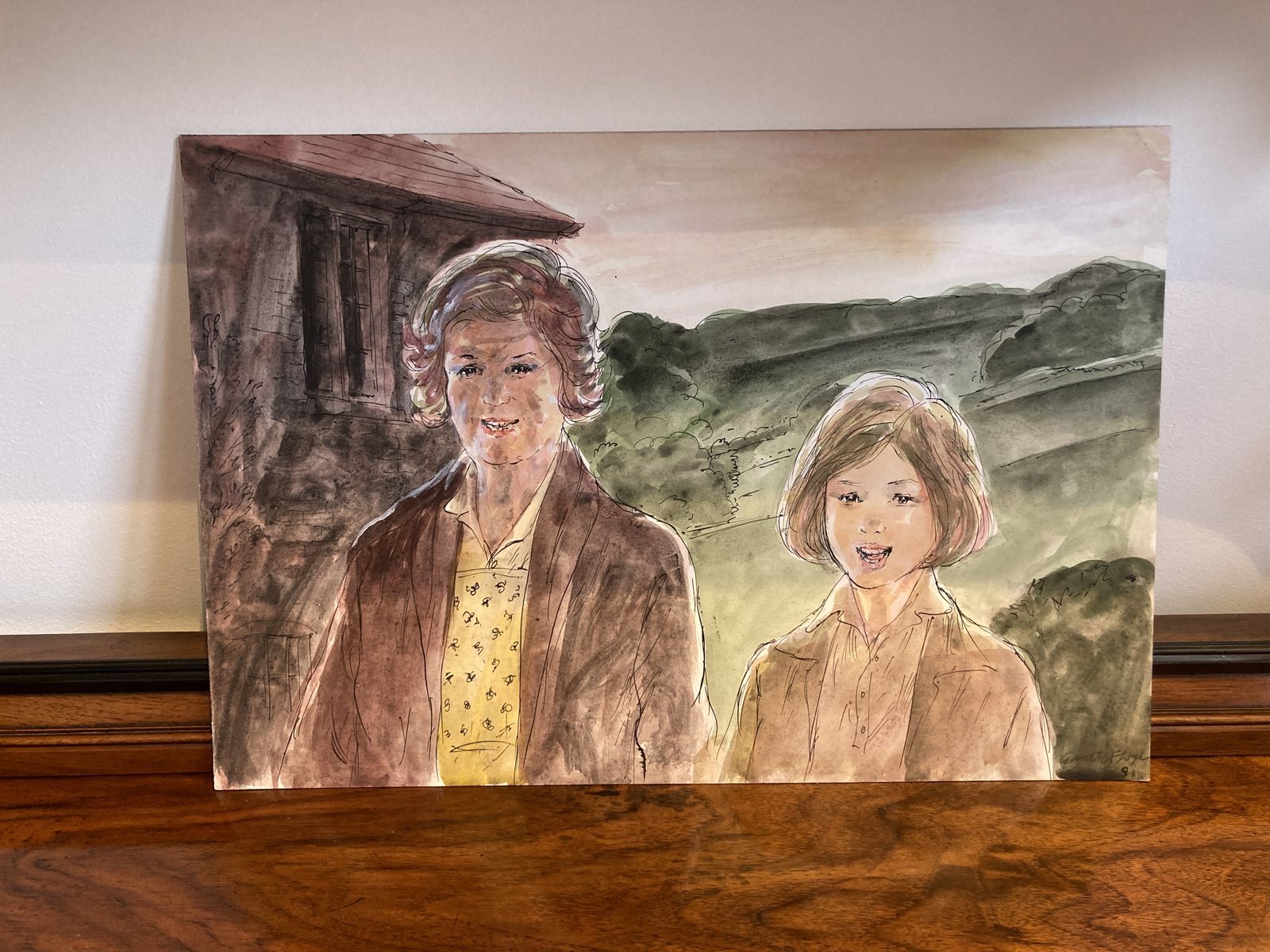 Stig Of The Dump, 3 X Original Artwork For Jackanory, Circa 1970 photo 180.0
