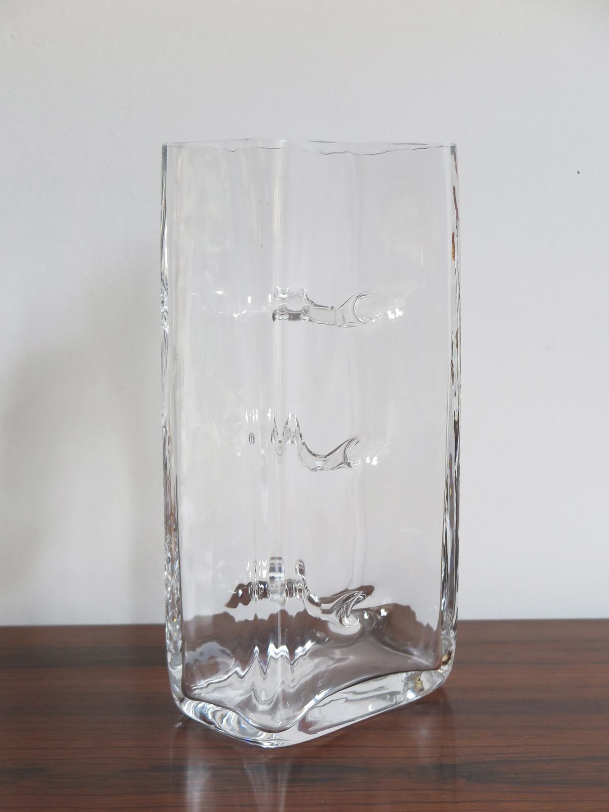 Toso Renato Murano Glass Vases Repetai Model For Fratelli Toso, Italy 1964 photo vintage