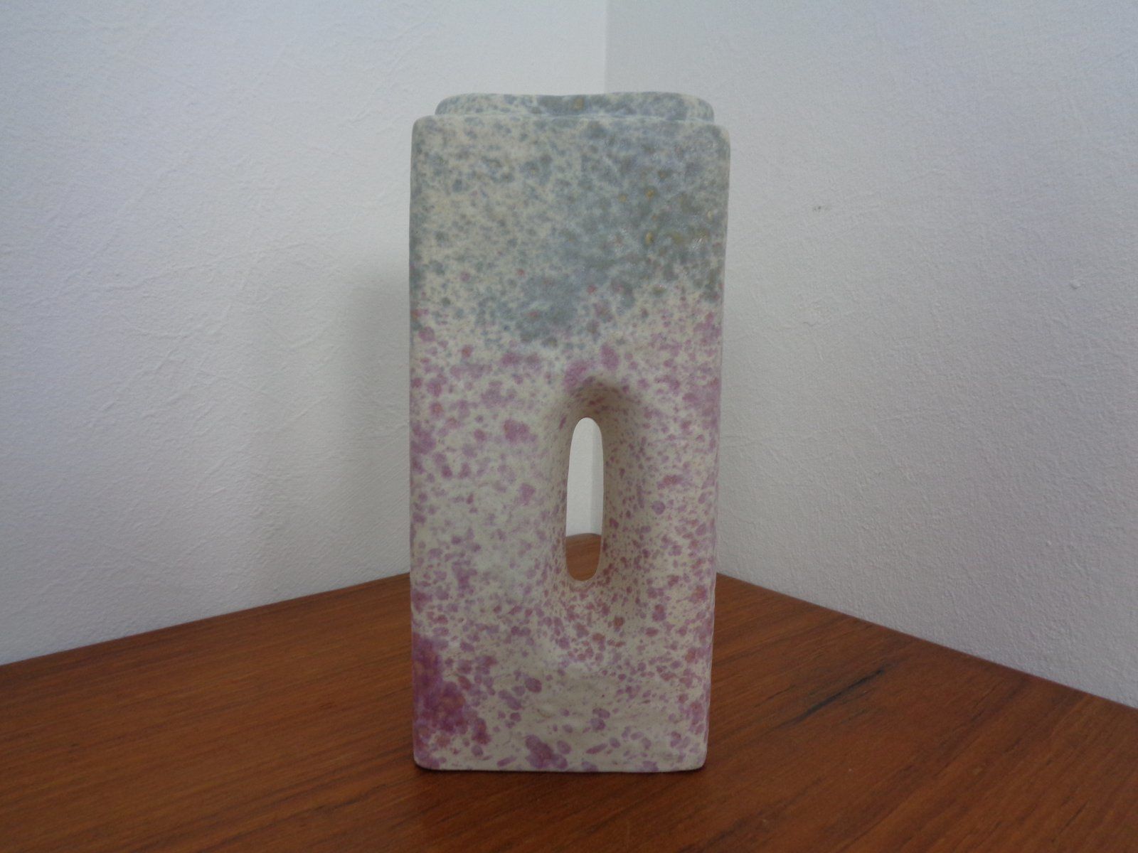 306.0 Pink Vases From ü Keramik, 1970s, Set Of 3 photo