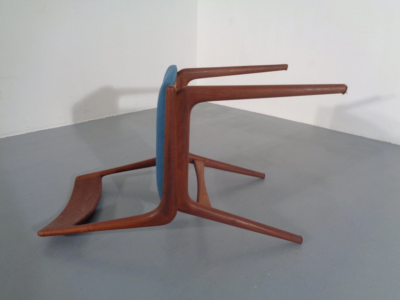 Vintage Boomerang Dining Chair By Alfred Christensen For Slagelse Møbelværk, 1950s photo buy