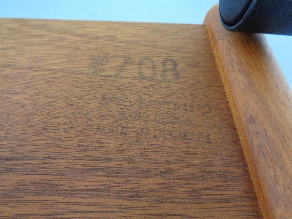 photo vinterior Mid Century Teak Trolley By Aksel Kjersgaard For Odder Møbler, 1960s