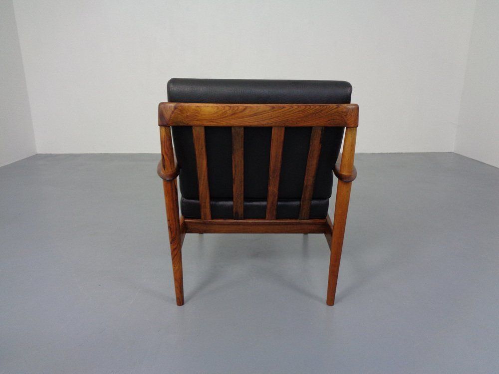 Danish Rosewood Model 56 Armchair By Grete Jalk For Poul Jeppesen, 1960s photo 2489.0
