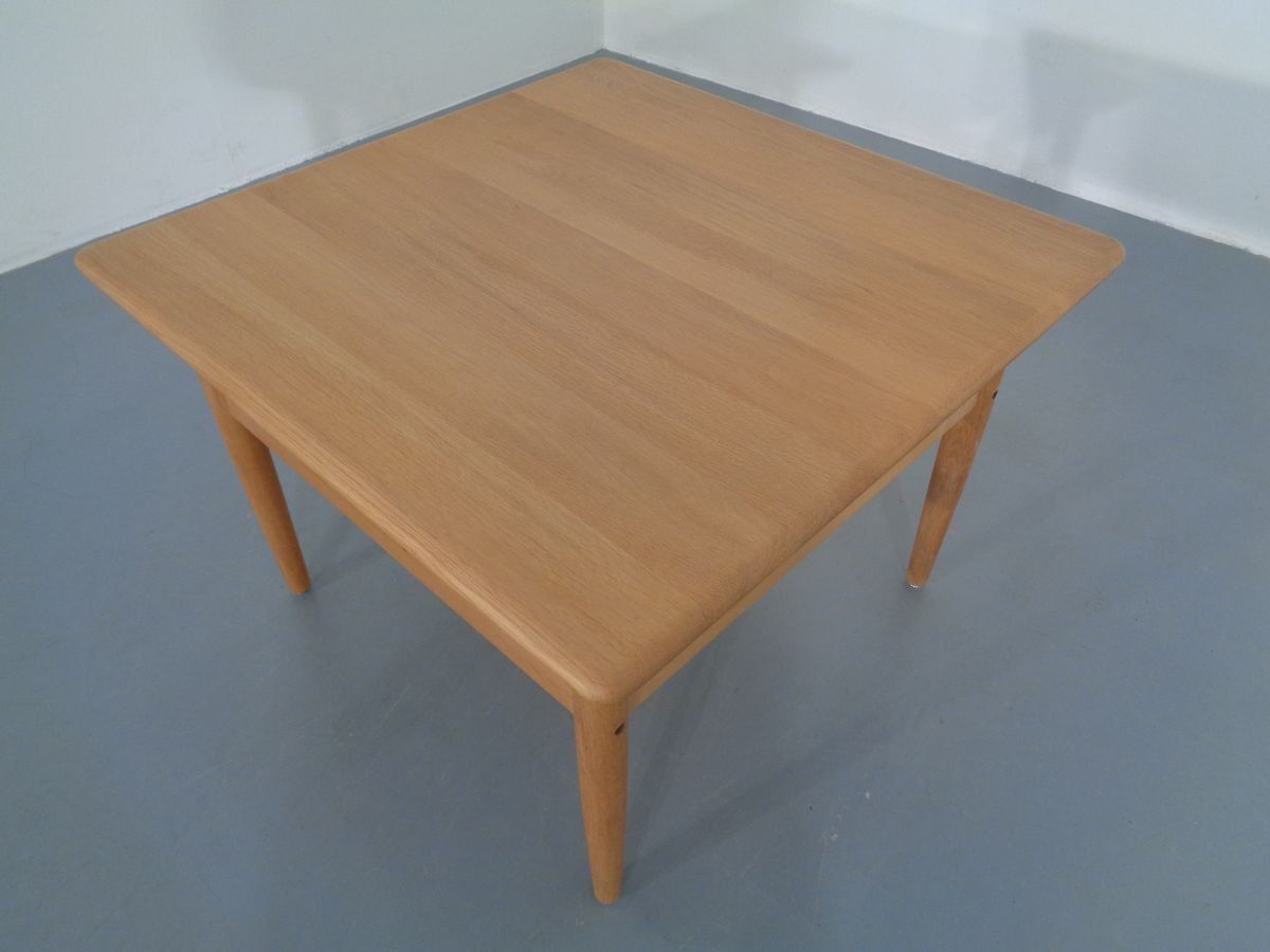 Danish Oak Sofa Table By Niels Bach, 1960s photo 437.0