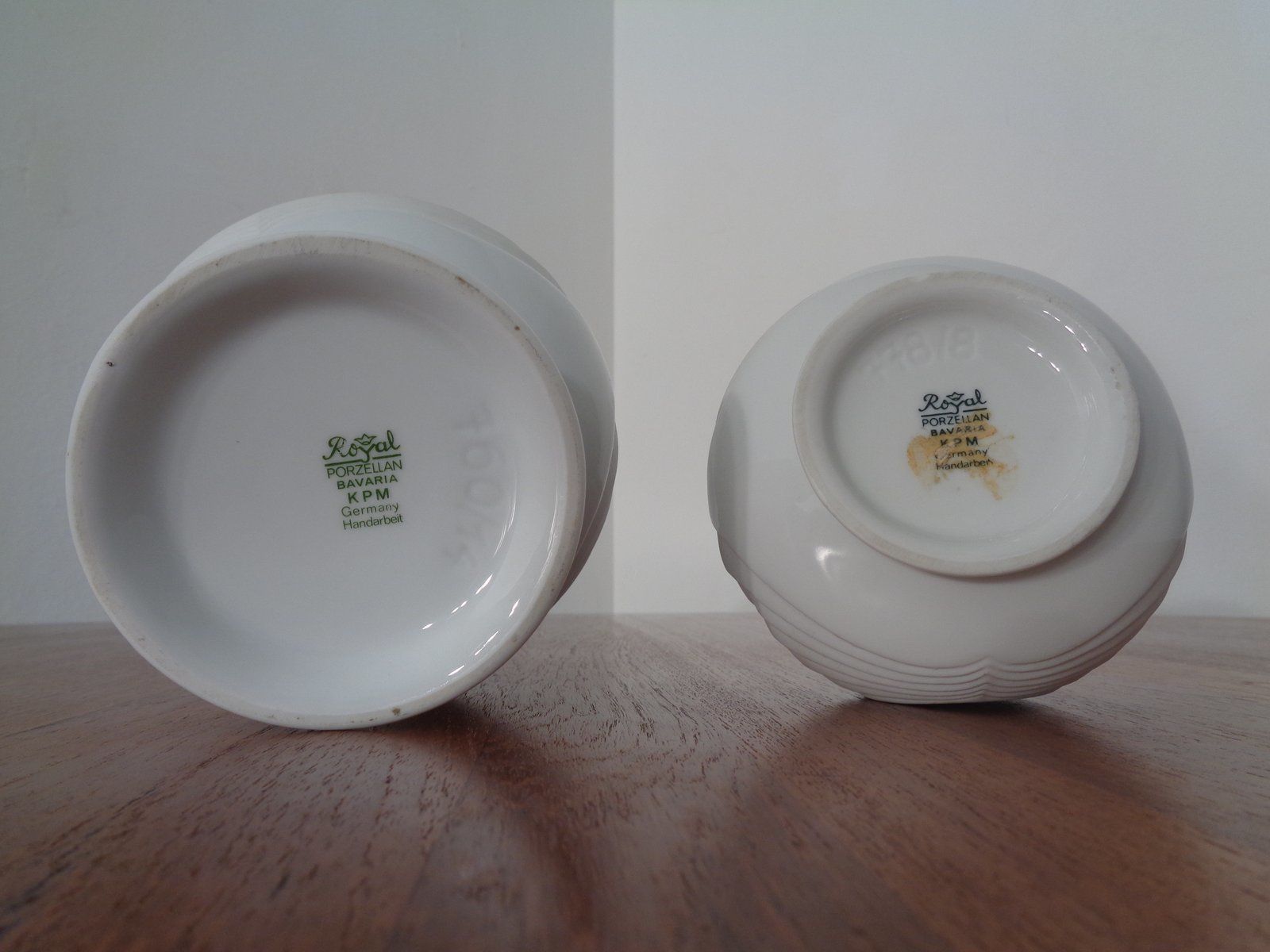 photo furniture Mid Century Op Art Vases From Royal Kpm  1960s  Set Of 6