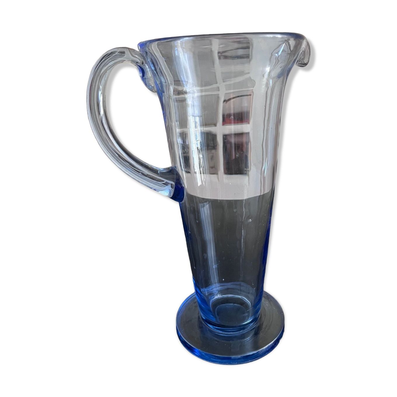 Vintage Glass Pitcher, 1950s