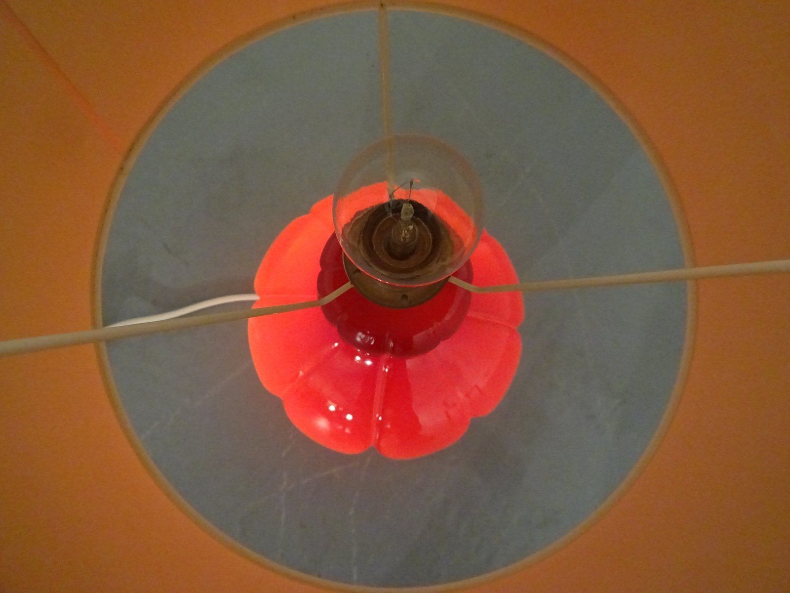 Glass Floor Lamp By Peil & Putzler 1970s photo 431.0
