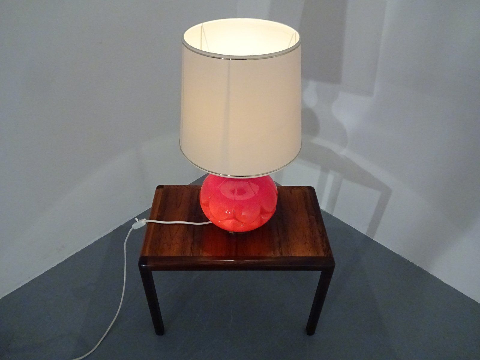 photo vintage Glass Floor Lamp By Peil & Putzler 1970s
