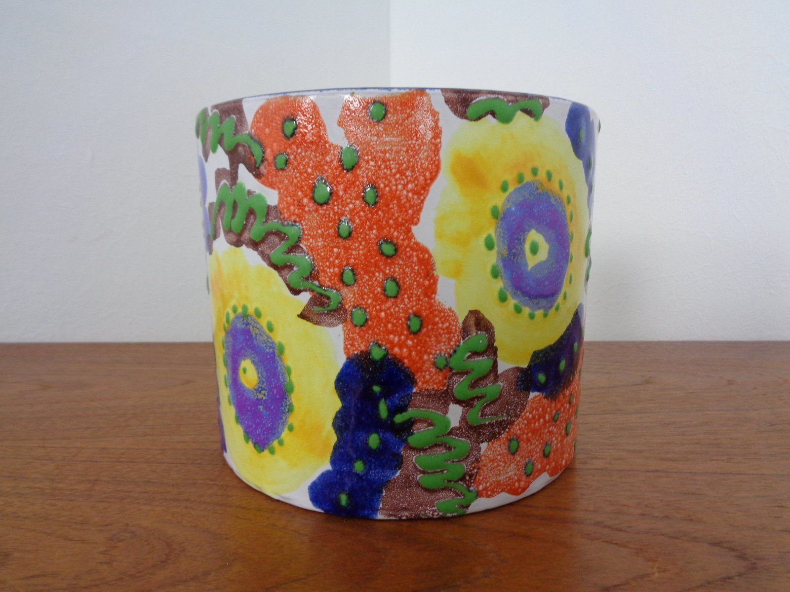 photo furniture Vase And Planter In Ceramic From Marei, 1970s, Set Of 2