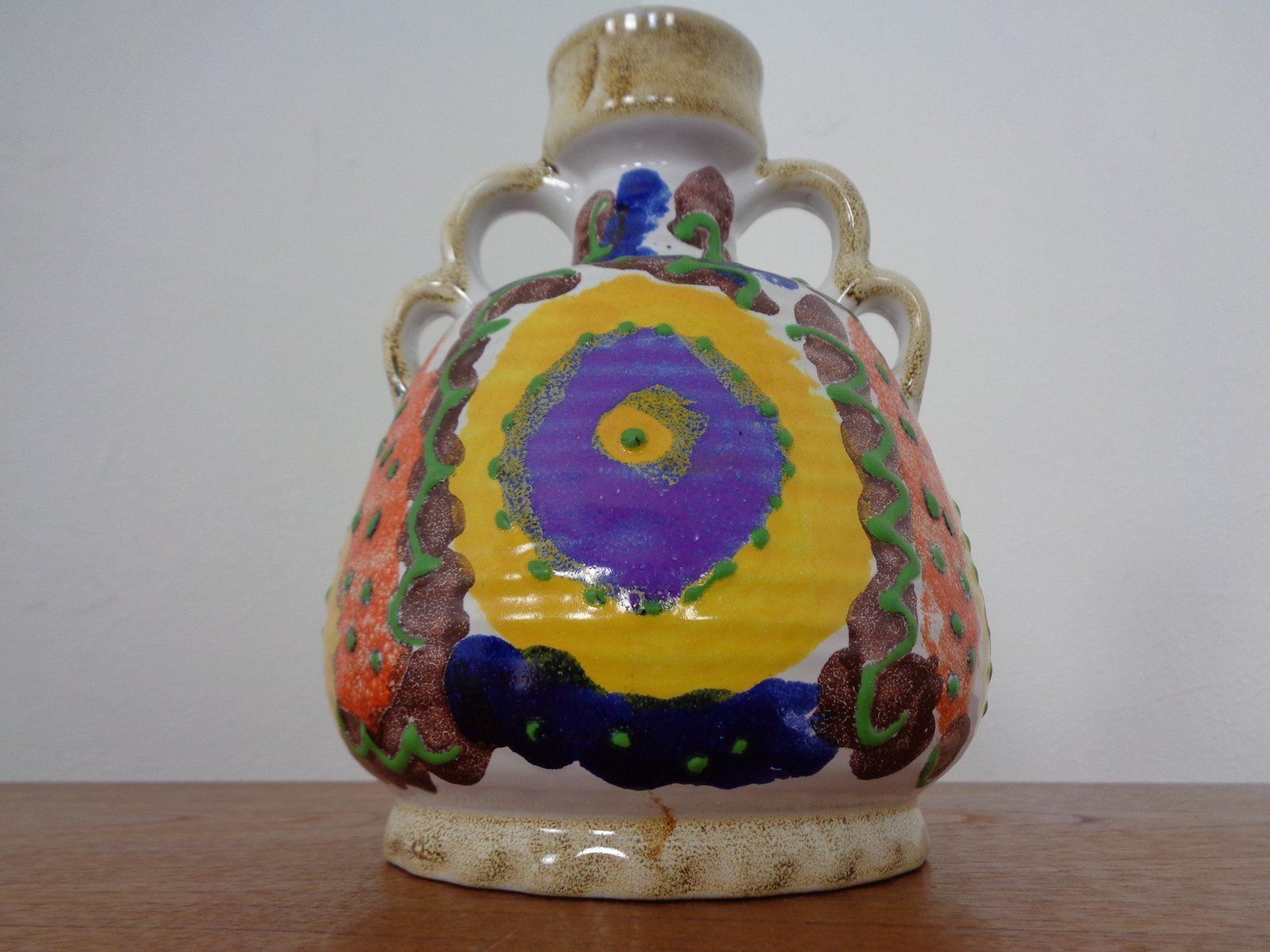 photo vintage Vase And Planter In Ceramic From Marei, 1970s, Set Of 2