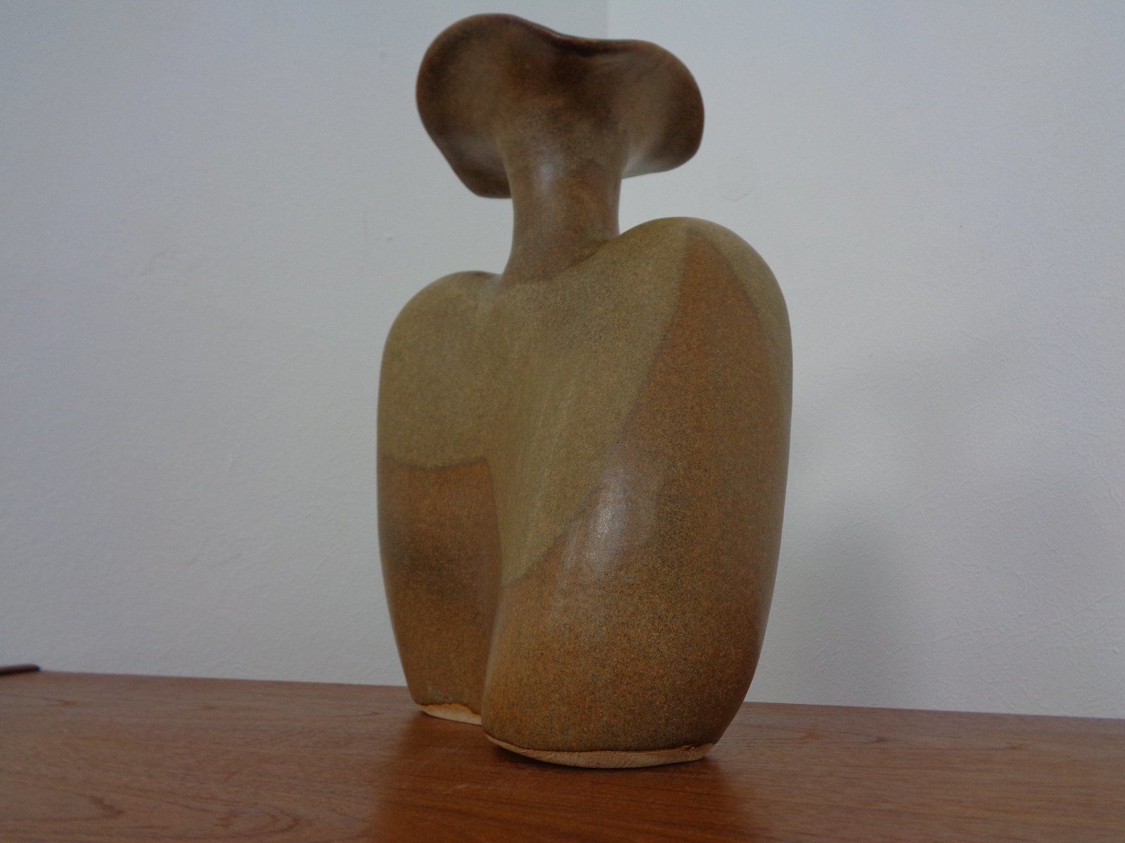 Large Danish Studio Vase In Ceramic, 1960s photo for sale