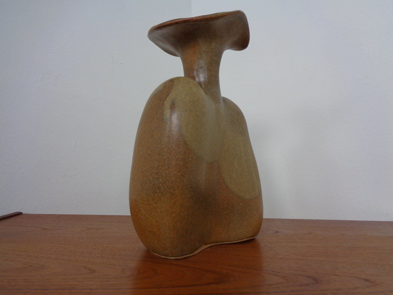 Large Danish Studio Vase In Ceramic, 1960s photo Home Decor