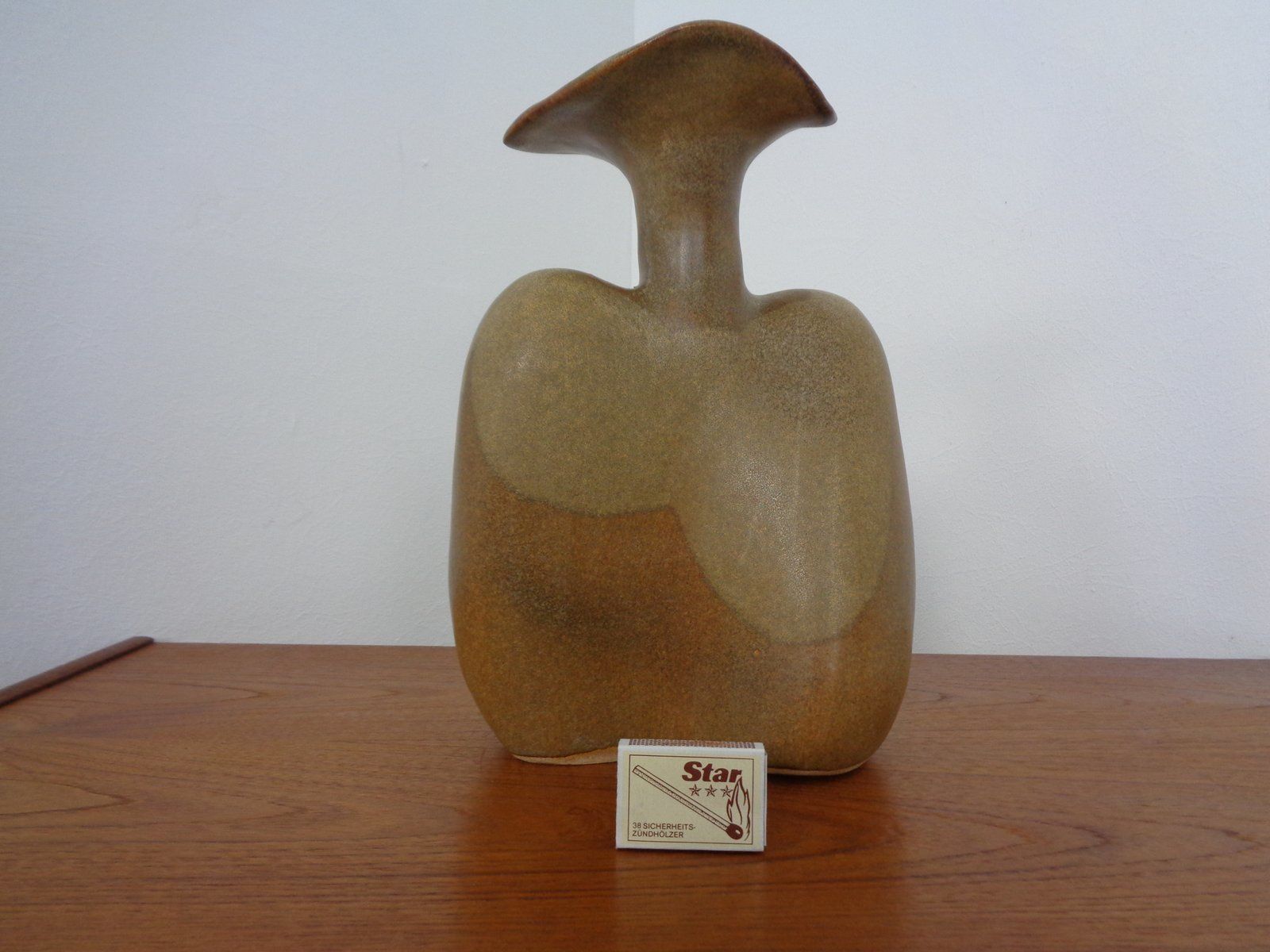 Large Danish Studio Vase In Ceramic, 1960s photo vinterior