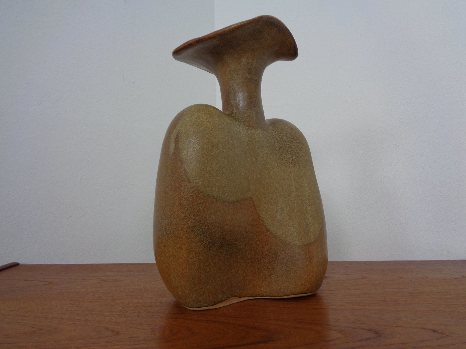 photo for sale Large Danish Studio Vase In Ceramic, 1960s