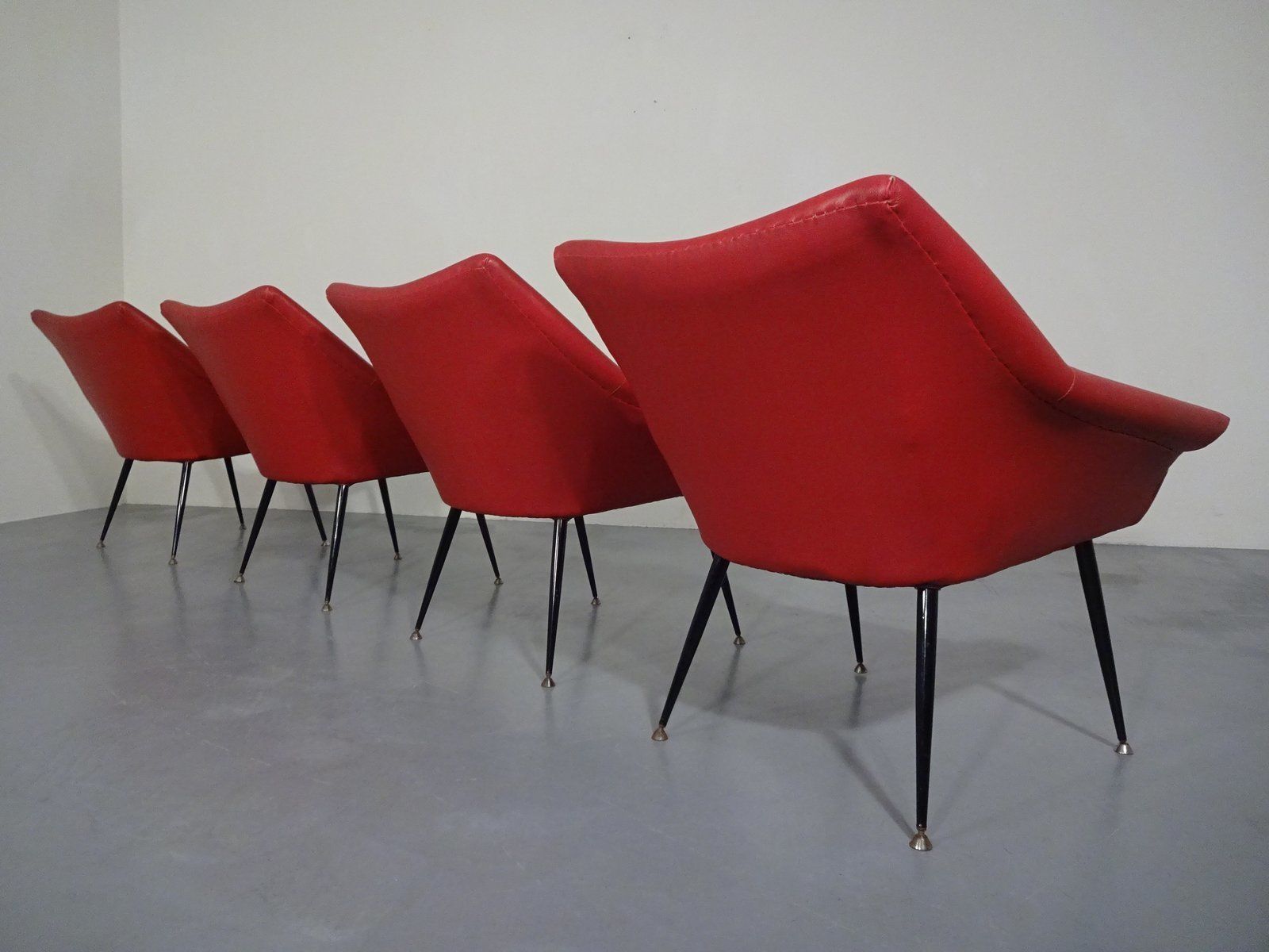 photo furniture Lounge Chairs 1960s Set Of 4, Vintage