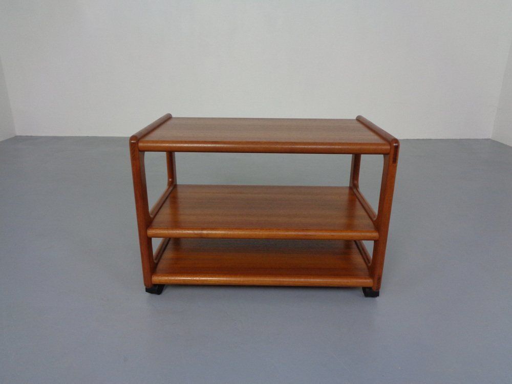 Danish Teak Tea Cart 1960s, Vintage photo for sale