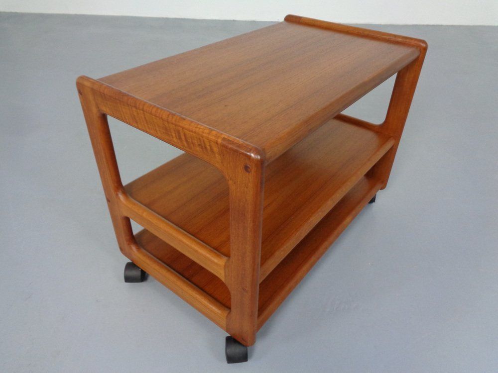 Danish Teak Tea Cart 1960s, Vintage photo vinterior