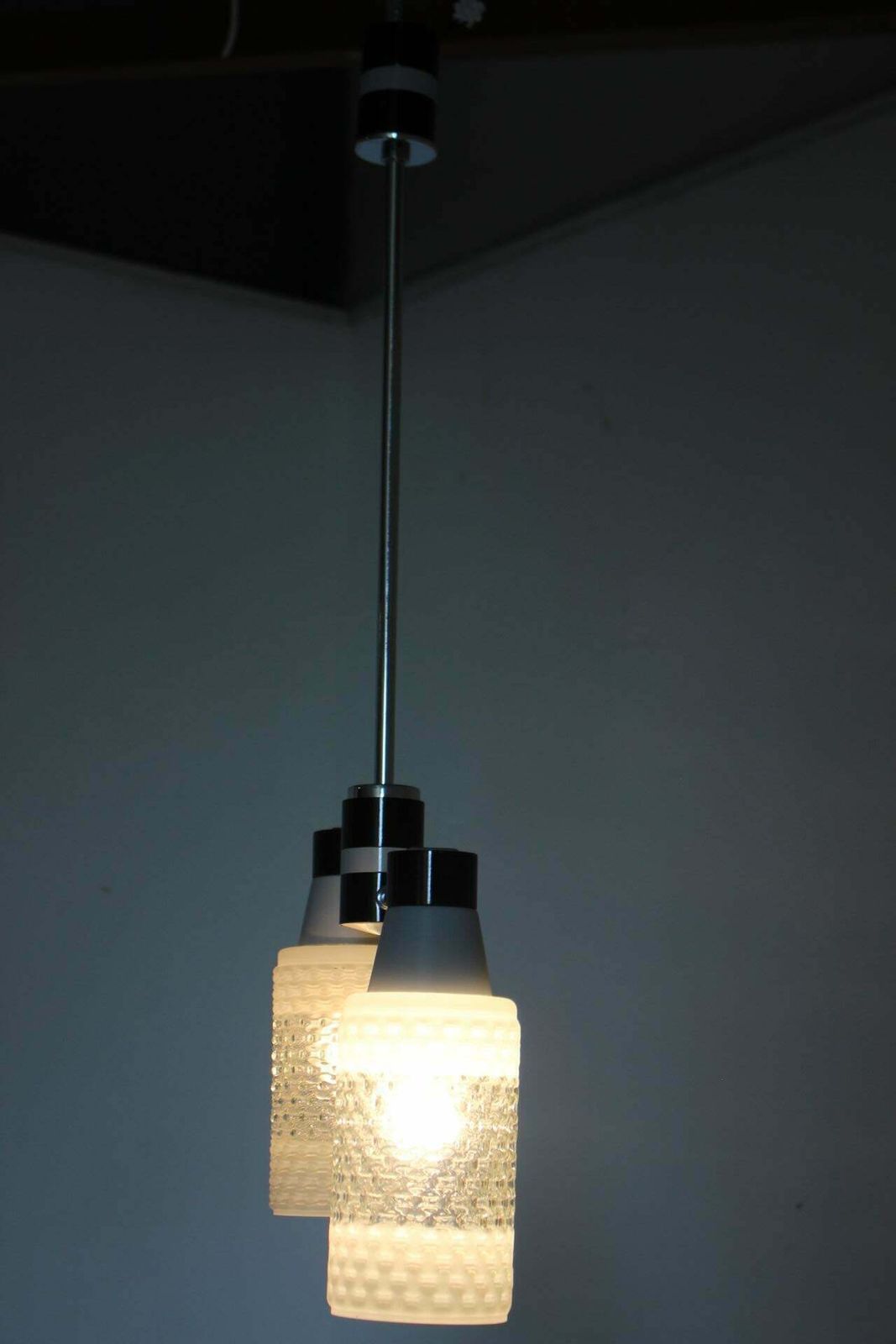 photo vinterior Mid Century Chandelier By Napako, Czechoslovakia, 1970s