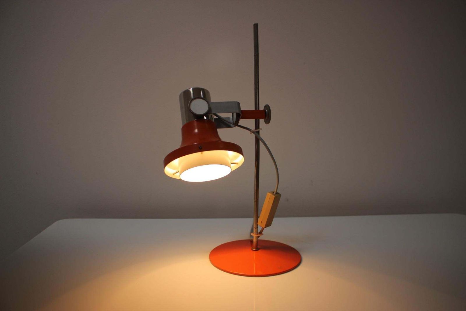 photo for sale Vintage Table Lamp By Pavel Grus For Kamenický šenov, Czechoslovakia 1960's
